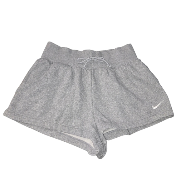 Nike Pants - Nike Women's Gray Shorts Sweatpant W/Pockets Size M Embroidered Logo
